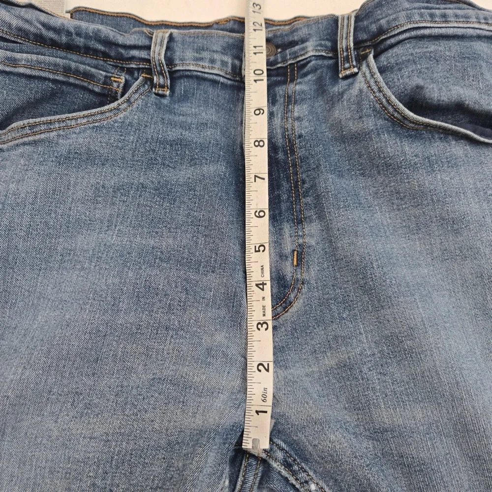 Levis Workwear Fit Jeans 36x31 Dark Wash Stretch Heavy‎ Utility Denim 505 Style